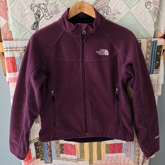 The North Face Women"s Fleece Windwall Shell Jacket Size Medium - Picture 2 of 8